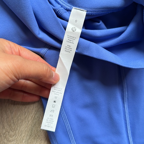align 25" pockets wild indigo size 0 lululemon nwt - Picture 4 of 13